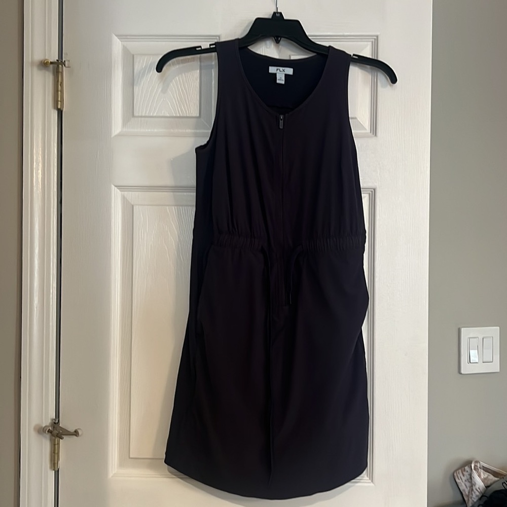 FLX Blue grey dress with shorts! XS